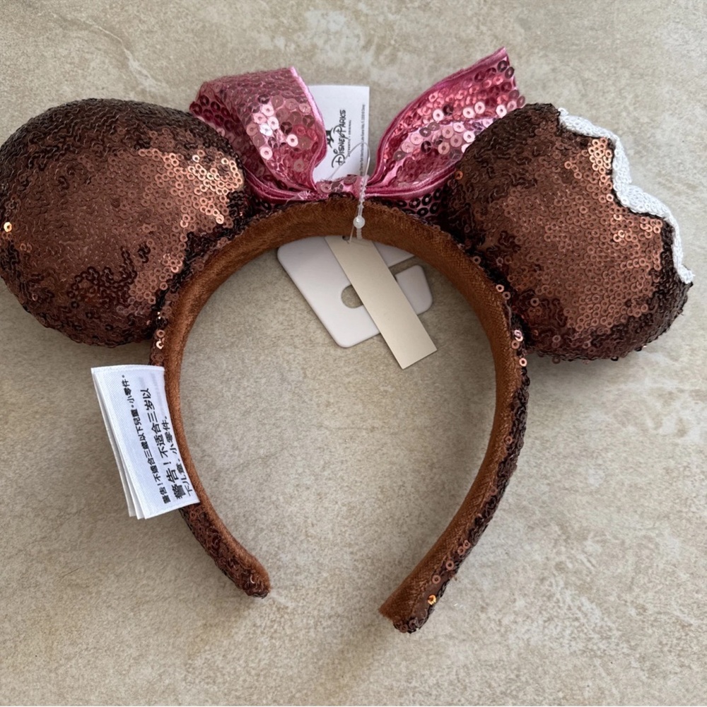 Disney Brown Sequin Headband